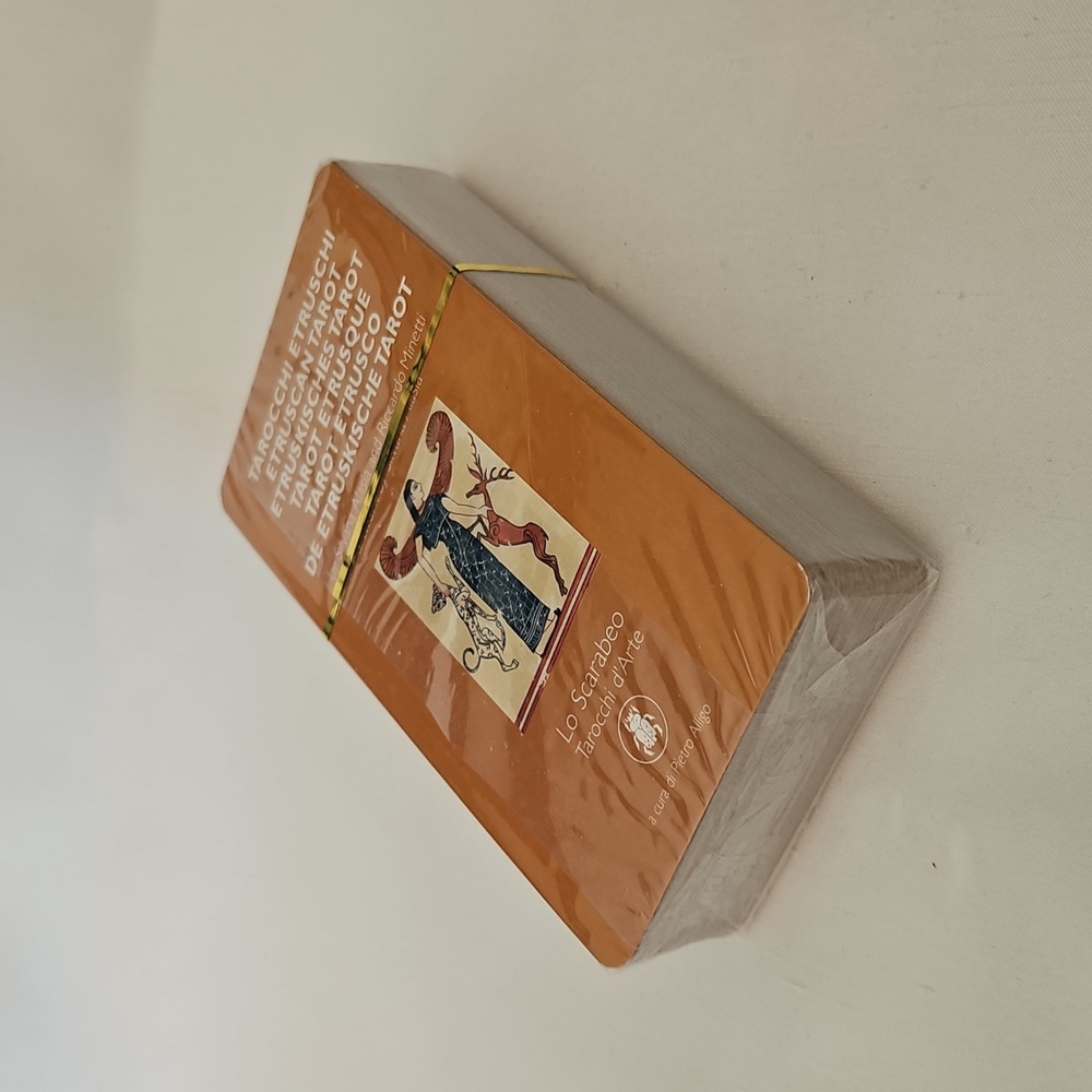 New, Sealed, Etruscan Tarot" deck published by Lo Scarabeo